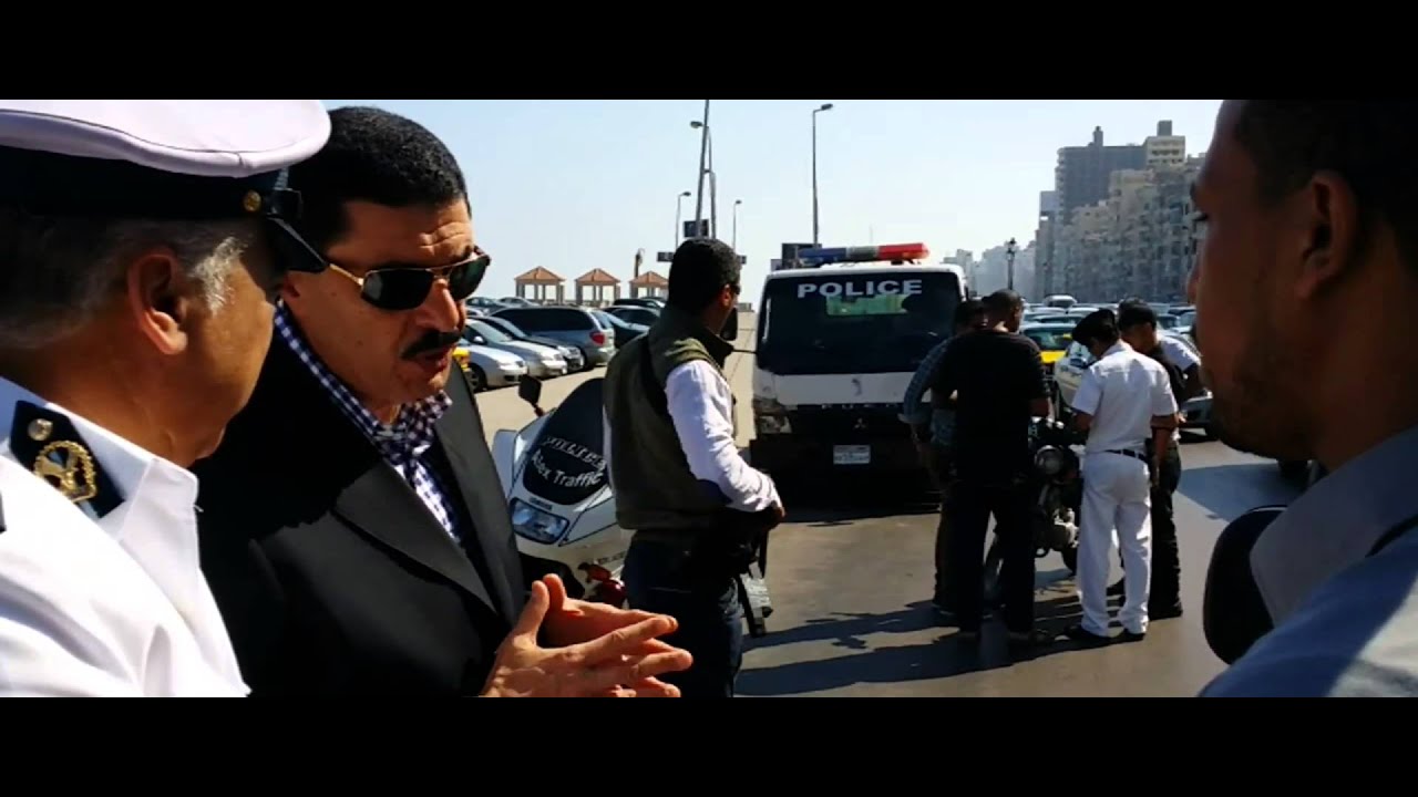 حملة مرورية بطريق الكورنيش بالأسكندرية