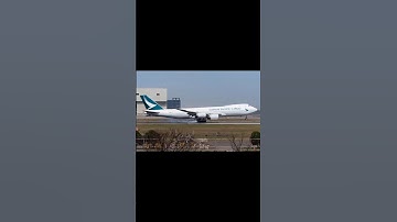 Cathay Pacific cargo  Airlines Boeing 747-867F. #travel #shortvideo #aviation #cabincrewcareer #love