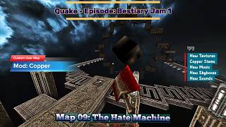 Quake - [Mod: Copper] - [Bestiary Jam 1] - Map: #09 - The Hate Machine - [4K60ᶠᵖˢ]