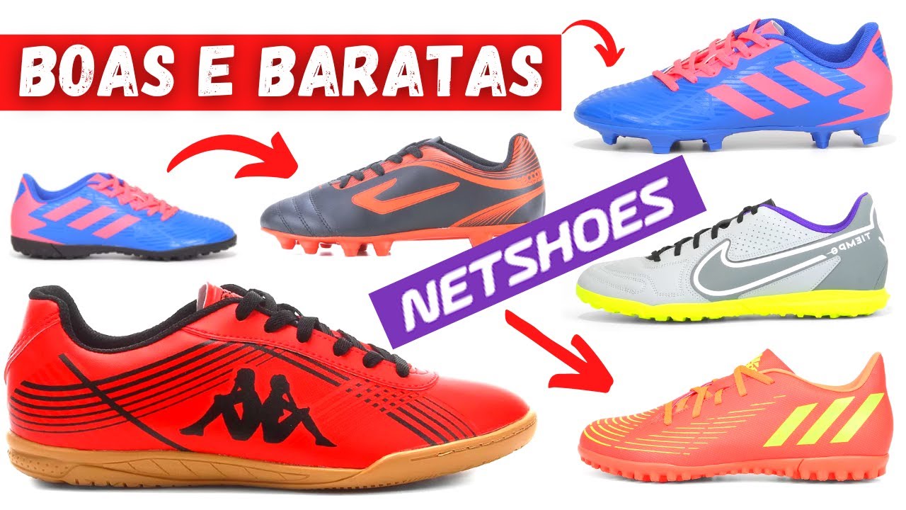 QUER COMPRAR CHUTEIRAS BOAS E BARATAS AGORA 👀 MOSTREI CHUTEIRAS QUE VC ...