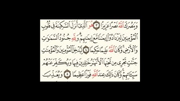 سورة الفتح ٤الى٥#سورةـالناس #سورةالفلق #سورةالمسد #سورةالنصر #سورةالكافرون #سورةالفيل #سورةقريش