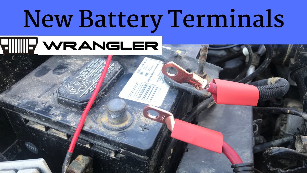 Jeep Battery Terminal Replacement - YouTube