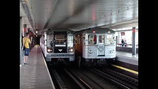 Metro/Dvě historické soupravy metra Ečs+81-71 8.5.2018