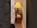 his nightstand looks small… but it surprises you once you start using it 😄