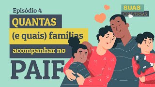 EP. 04. QUANTAS (e QUAIS) famílias devem ser acompanhadas no PAIF?