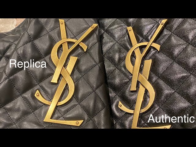 ysl logo fake vs real