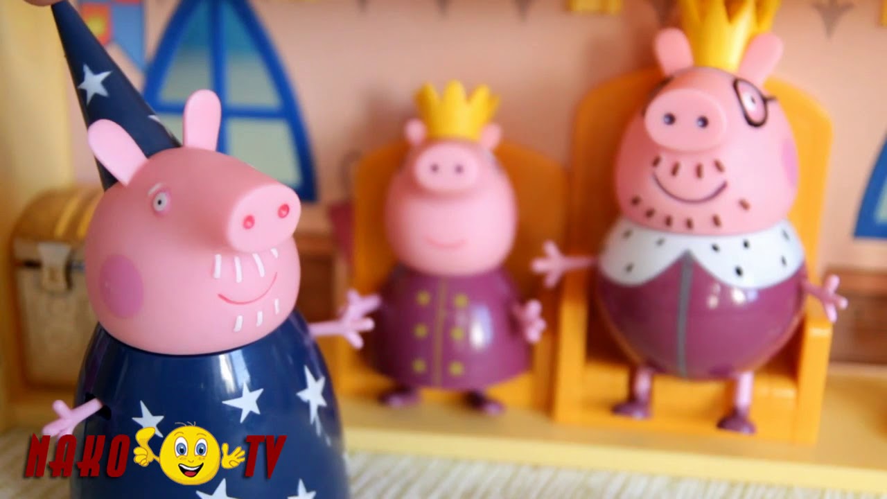 Принцесса Пеппа превратилась в Бабку Ежку мультики для самых маленьких ...