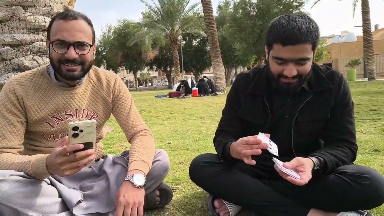 Friday in KSA | Park Time, Oranges & Card Games