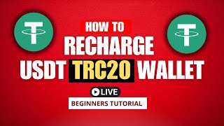 How To Recharge The USDT TRC20 Wallet | trust wallet