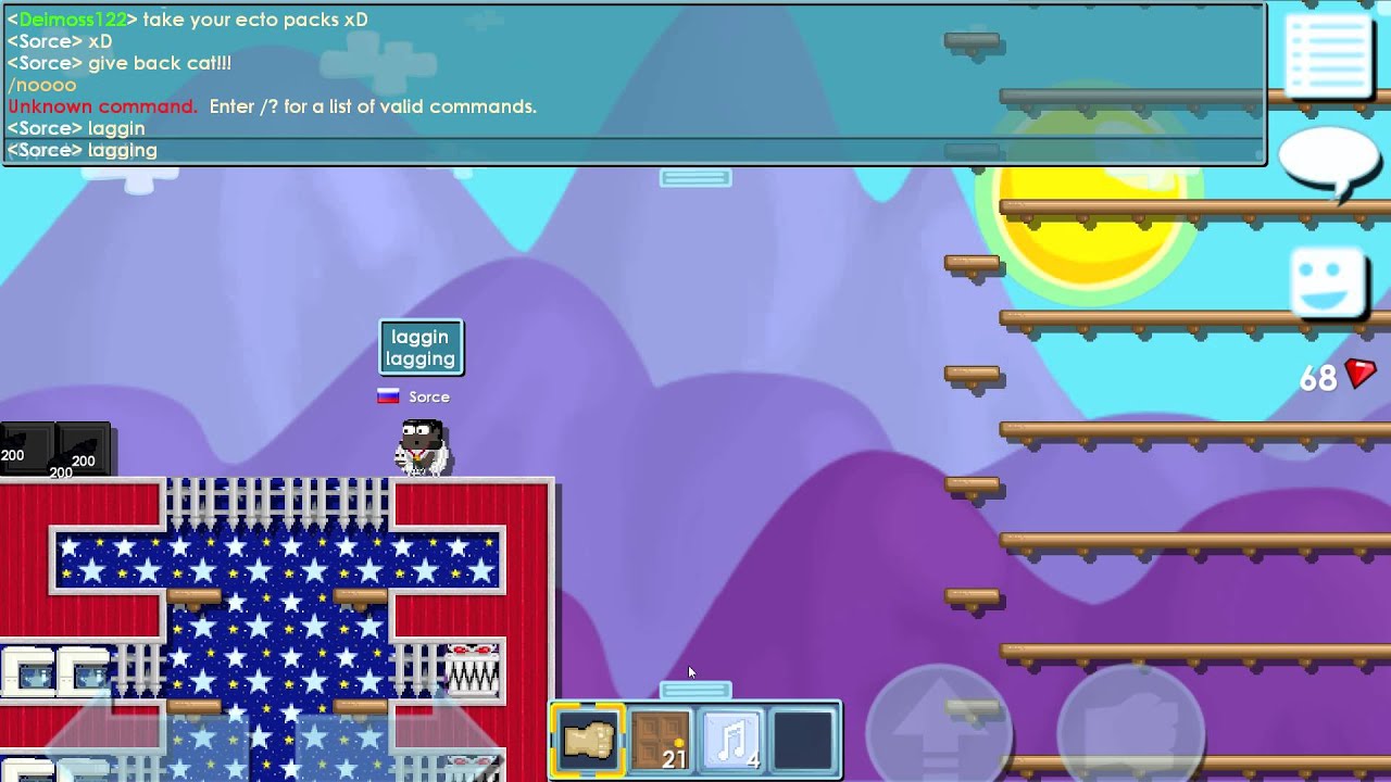 Growtopia Growganoth black cat and get scam by a friend YouTube