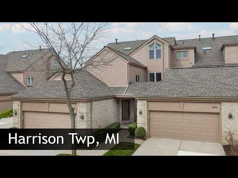 26230 Harbour Pointe Dr, Harrison Twp, MI home video tour