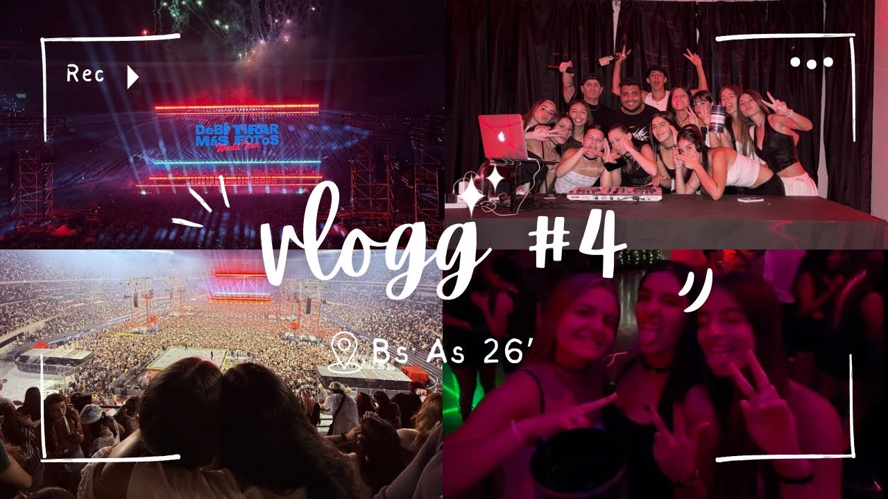 VLOG #4 - DtMf tour + joda versavia  CONVIVENCIA 🇵🇷