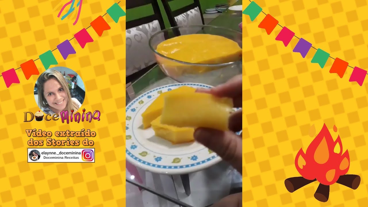 RECEITA DE CANJICA DE MILHO NO FORNO (CURAU) TÍPICA PARAIBANA PARA O SÃO JOÃO