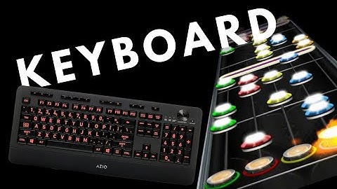 CLONE HERO WITH A KEYBOARD?!