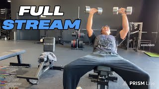 EARLY MORNING FULL GYM WORKOUT STREAM! | Full Marlon Stream 10/8/25