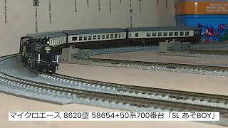 マイクロエース 8620型 58654+50系700番台「SL あそBOY」