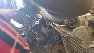 2002 kodiak 400 top end rebuild part 1