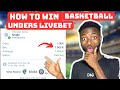 Winning Live Basketball Bets on Under 🏀