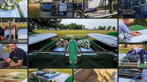 Setting A Double Burial Committal Service