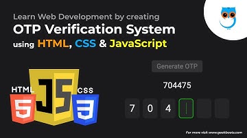 Improve Your Website Security using a 6-Digit OTP Verification System in JavaScript | Geekboots