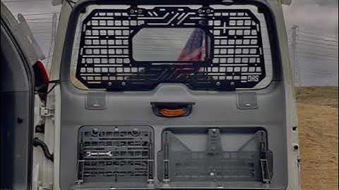 GX470/ GX460 Tailgate Molle Table (NO DRILLING) short.