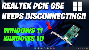 How To Fix Realtek PCIe GBE Family Controller Keeps Disconnecting - NEW 2025✅