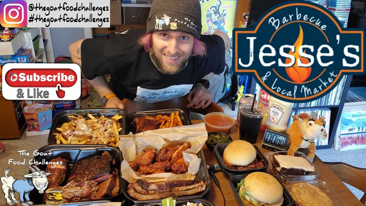 TGFC's E26 Jesse's Barbecue Full Menu Challenge! YouTube