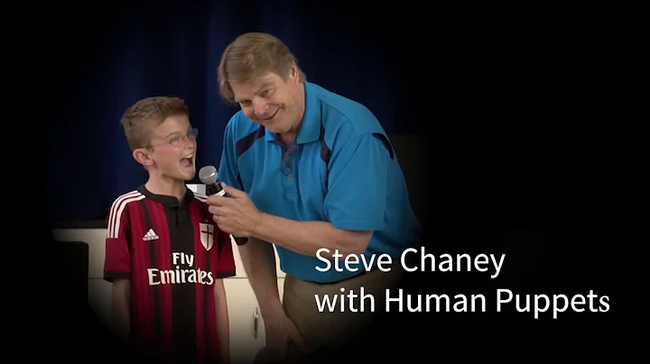 Steve Chaney with Human Puppets