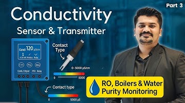 Conductivity Sensor & Transmitter Explained | RO, Boiler, Water Quality Applications