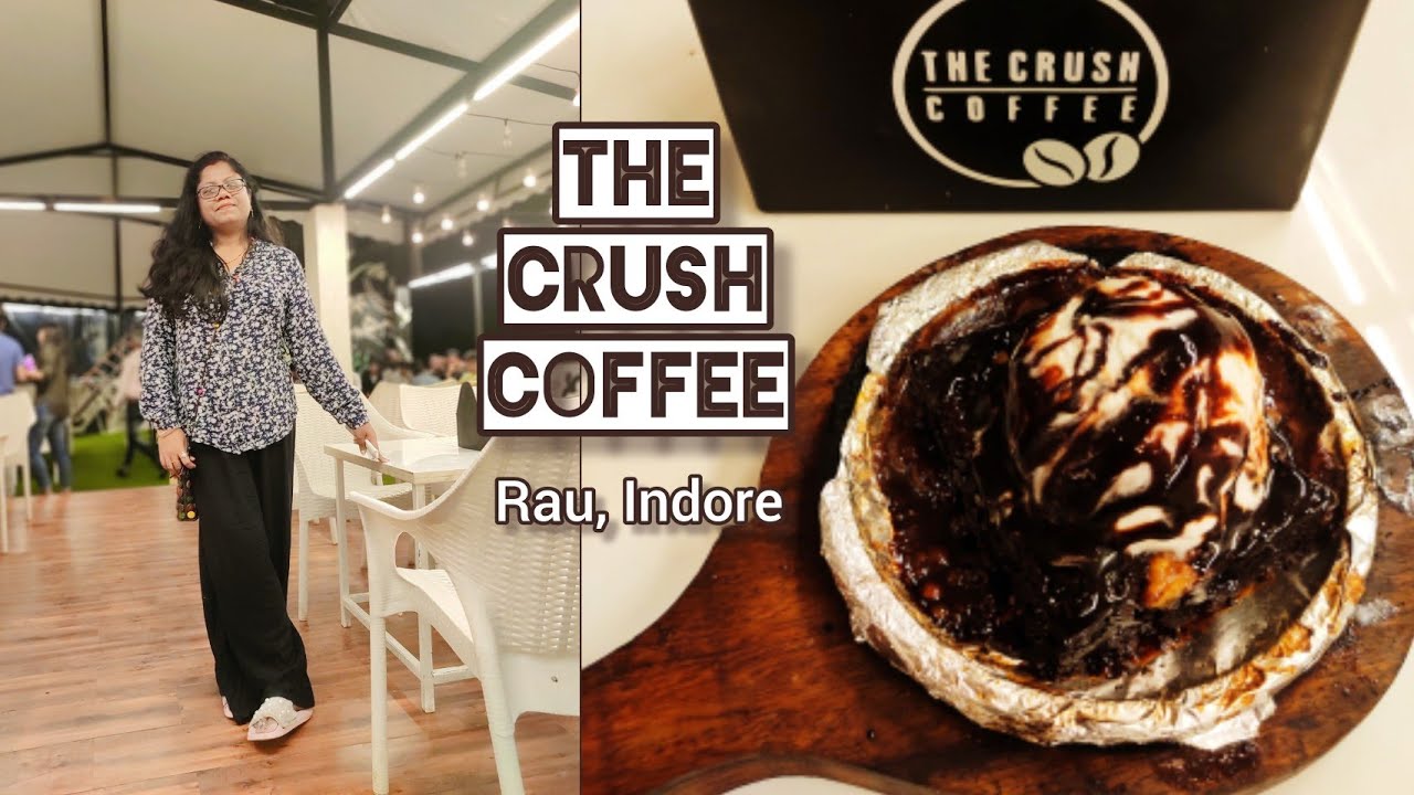Drive in cafe The Crush Coffee Rau Indore ️☕ rooftop cafe Enjoyed