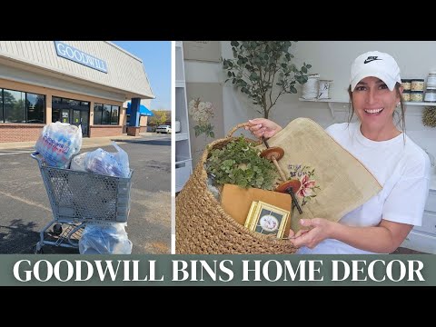Goodwill Home Decor • Thrift With Me 2025 • Shop With Me  • Thrift Haul • Diy Ideas #whatnotpartner