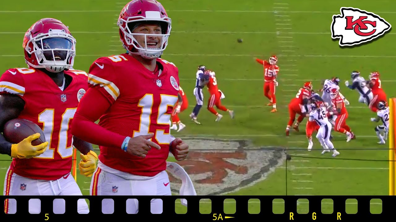 NFL’s Nightmare! Chiefs Patrick Mahomes + Tyreek Hill Film Room