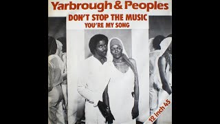 Video thumbnail of "Yarbrough & Peoples ~ Don't Stop The Music 1980 Disco Purrfection Version"