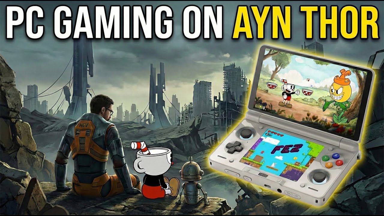 The AYN Thor can play PC Games NOW?