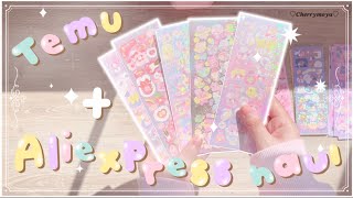 ♡huge stationery haul♡ 150+ Korean sticker sheets, gummy bear erasers, sticker roll