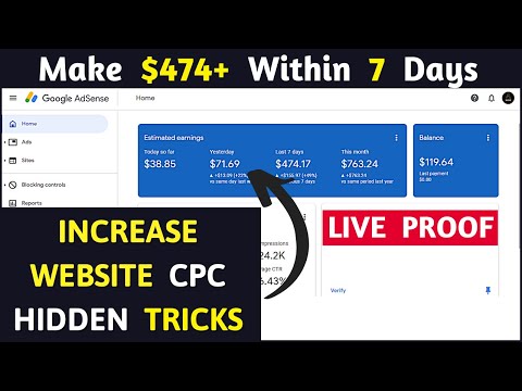 how to increase website CPC Hidden tricks in Hindi 2022