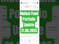 mutual fund sip investment portfolio update 21.06.2025 #groww #sip #investment #portfolio #shorts