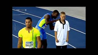 2014 Linz  100m  -0.1w  9.82  Justin Gatlin  14.7.14