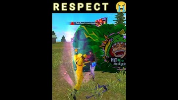 Respect Noob player 😭||#shortsfeed#freefireshortfeed#imotionalshorts#respectshorts#adamrespect