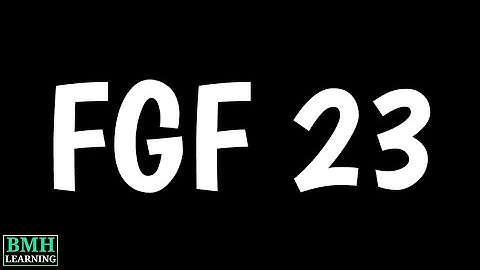 FGF 23 | Fibroblast Growth Factor 23 |