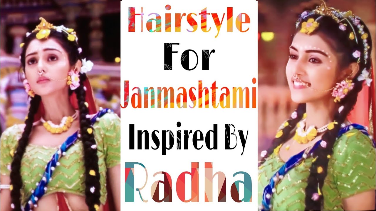 Radha Makeup/Hairstyle Making || Mallika Singh inspired makeup look ||  Gopikamma look - YouTube