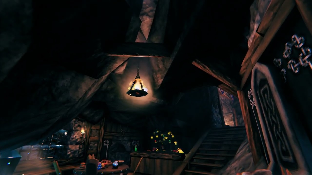 Valheim Mountain Cave Base [Survival Build]