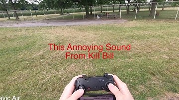 OUTDOOR Sound Test Parrot Anafi vs DJI Mavic Air