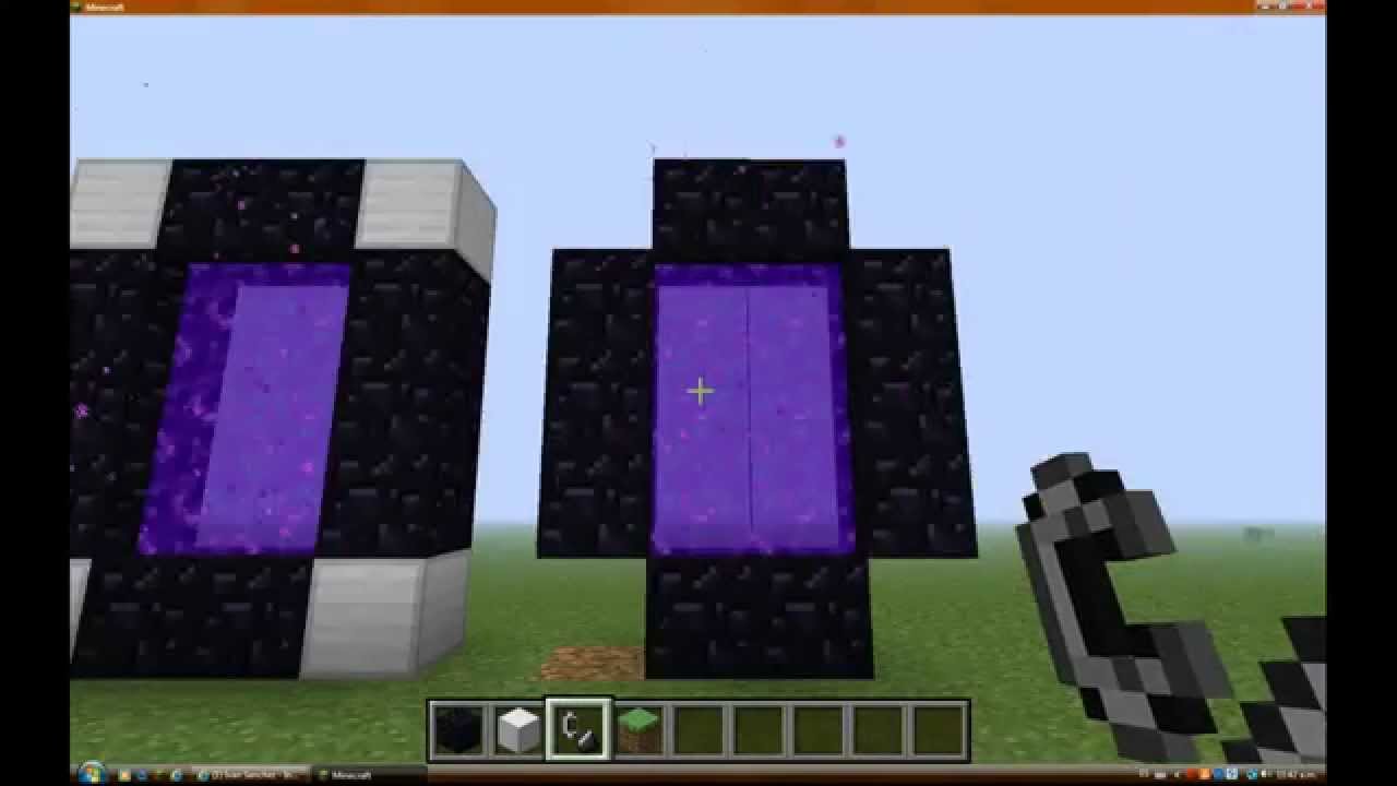 Como Hacer Un Portal Al Infierno En Minecraft