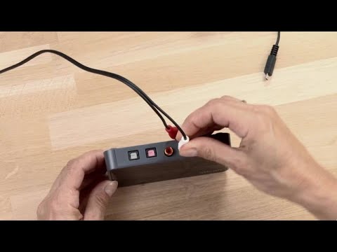 Anslut TV Adapter till TV med RCA-kabel