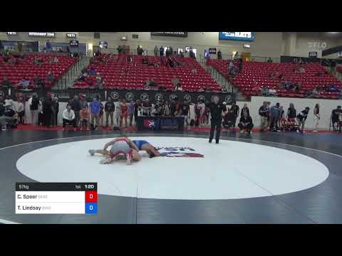 2024 U15 U.S. Open: Cole Speer vs Thomas Lindsay: 57 kg 7th Place Bout @usawrestling