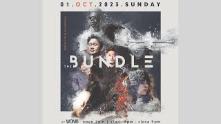 The BUNDLE presented by Takuya Kuroda【10/1 sun.】at WOMB SHIBUYA comment movie