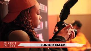 JUNIOR MACK Performs at Direct 2 Exec NYC 4/20/18 -  Atlantic Records