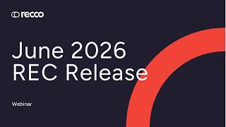 June 2026 REC Release Webinar