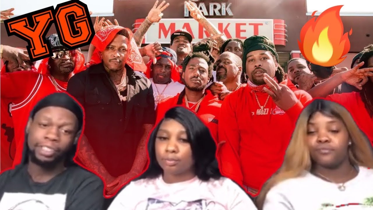 Gang Gang 🤘🏾🤘🏾| YG, Mozzy - Bompton to Oak Park (Official Video) | REACTION